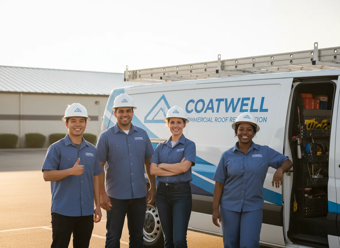 Commercial roof coating company in Griswold, CT